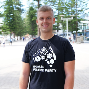 Bailey Mason (Animal Justice Party candidate for Manly).