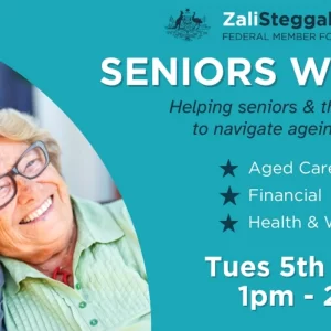 SENIORS WEBINAR - Helping seniors and their families to navigate ageing support