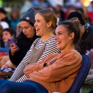 Open Air cinema at LM Graham Reserve Fairlight