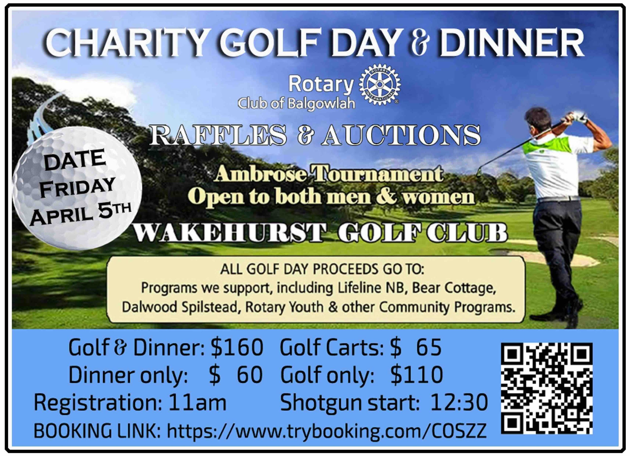 33 Charity Golf Day and Dinner at Wakehurst Golf Club