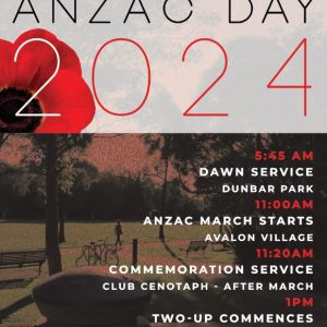 Anzac Day @ Avalon Beach RSL Club