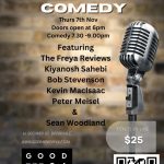 The Good Bar – Brookvale Stand Up Comedy Night Thursday 7th November